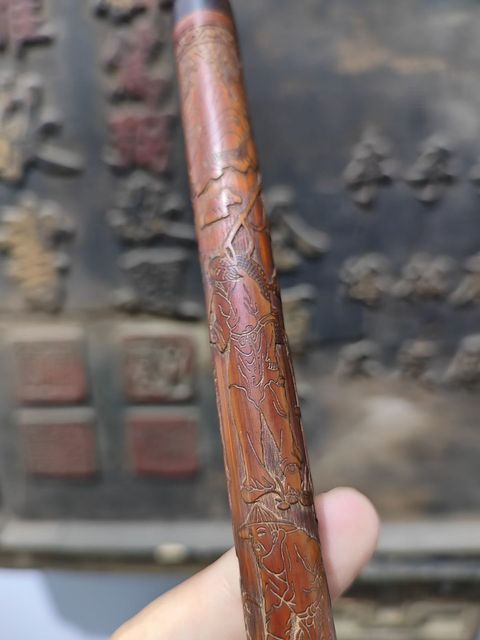 古玩雜項香筒真品鑒賞圖