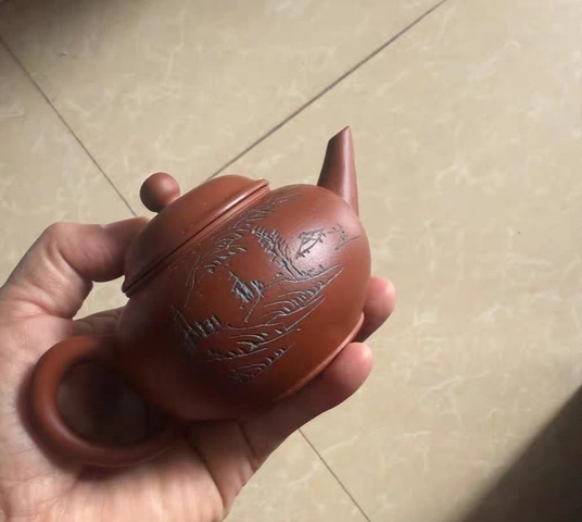 古玩雜項紫砂壺真品鑒賞圖