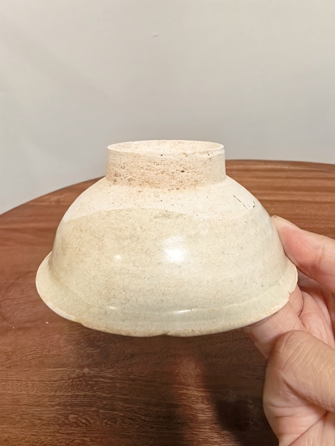 古玩陶瓷青白釉花口碗真品鑒賞圖