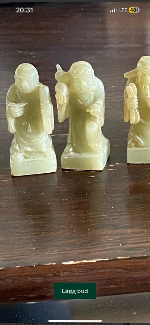 古玩雜項人物印章真品鑒賞圖