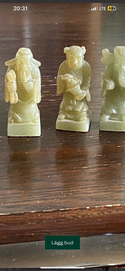 古玩雜項人物印章真品鑒賞圖