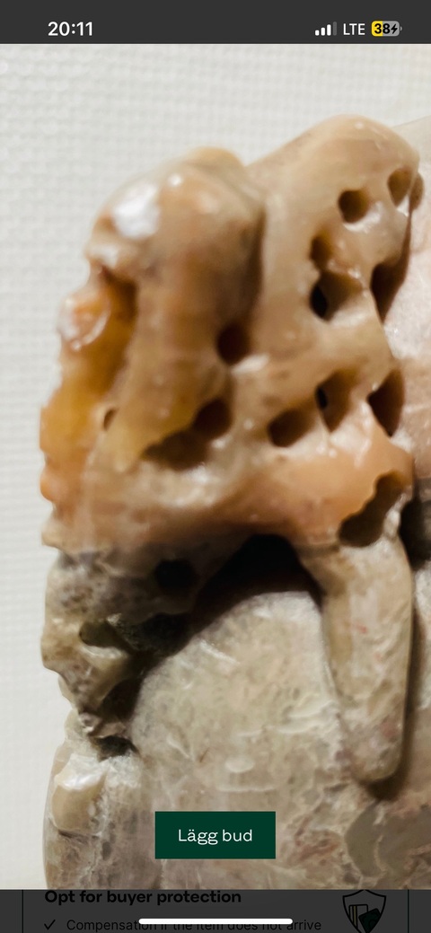 古玩雜項壽山石人物擺件真品鑒賞圖