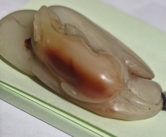 古玩雜項(xiàng)壽山石手把件真品鑒賞圖