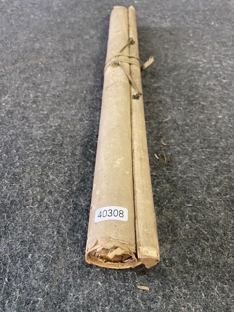 古玩字畫王海仙小青綠山水立軸真品鑒賞圖