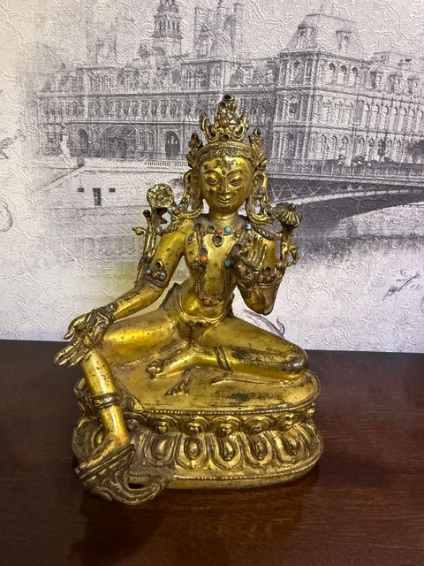 古玩銅器造像真品鑒賞圖