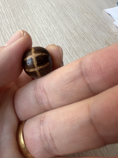 古玩雜項邦提克珠真品鑒賞圖