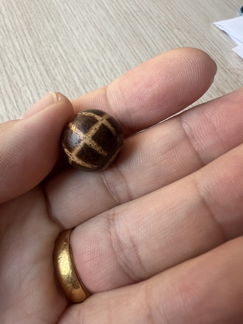 古玩雜項邦提克珠真品鑒賞圖