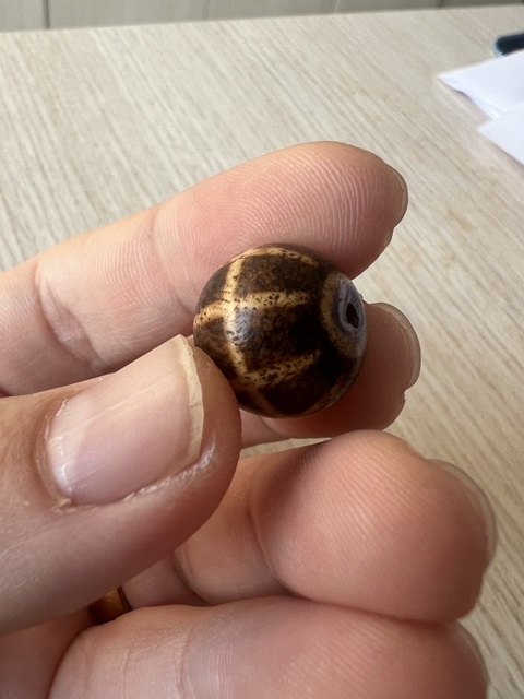 古玩雜項邦提克珠真品鑒賞圖