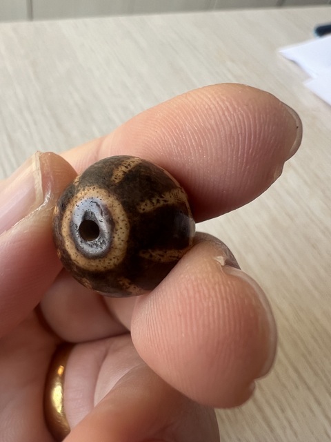 古玩雜項邦提克珠真品鑒賞圖