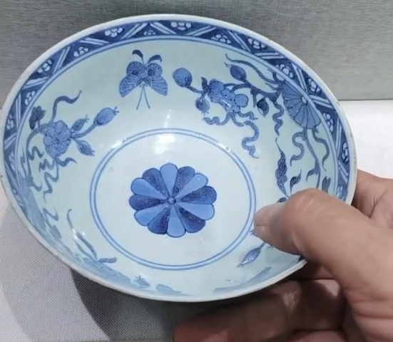 古玩陶瓷康熙真品鑒賞圖