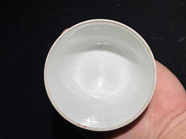 古玩陶瓷粉彩三多紋蓋缸真品鑒賞圖