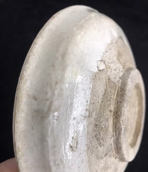 古玩陶瓷 白釉盤真品鑒賞圖