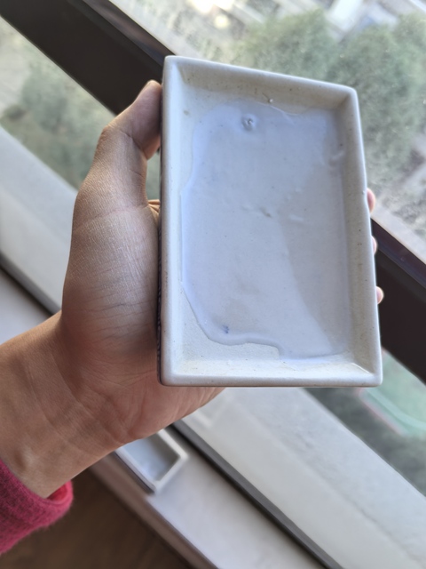 古玩陶瓷花卉紋青花四方蓋盒真品鑒賞圖