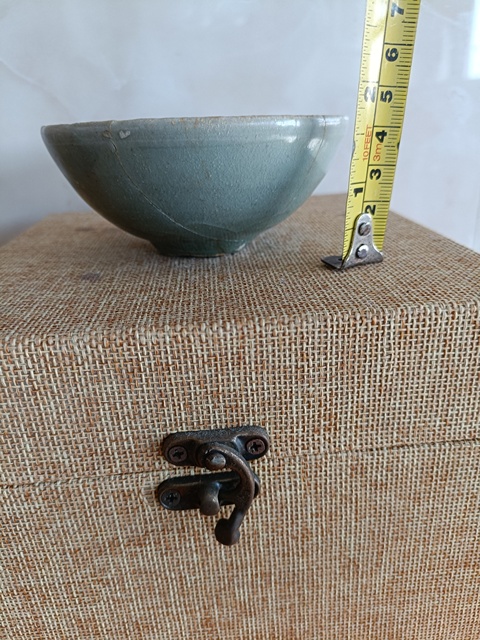 古玩陶瓷罕見精品北宋龍泉青瓷泡泡盞拍賣，當前價格2980元