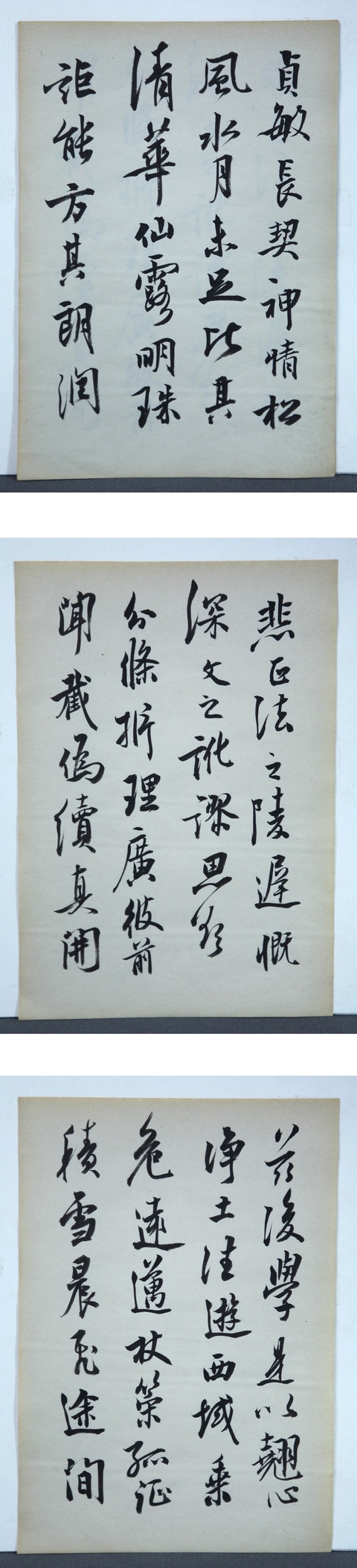 古玩字畫王禮款行書冊頁真品鑒賞圖