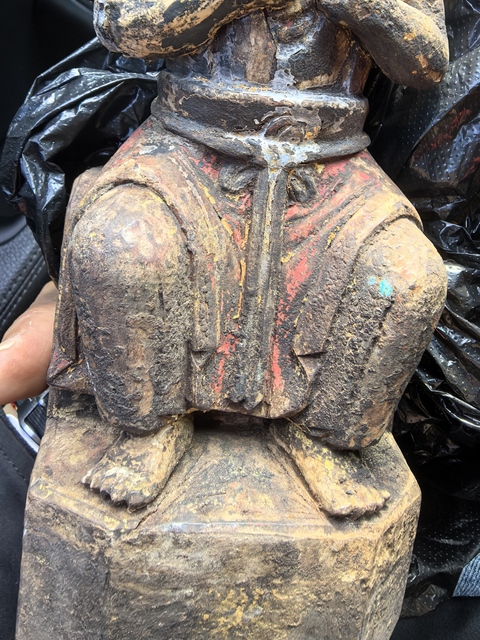 古玩雜項木雕造像真品鑒賞圖