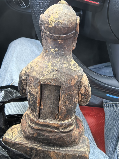 古玩雜項木雕造像真品鑒賞圖