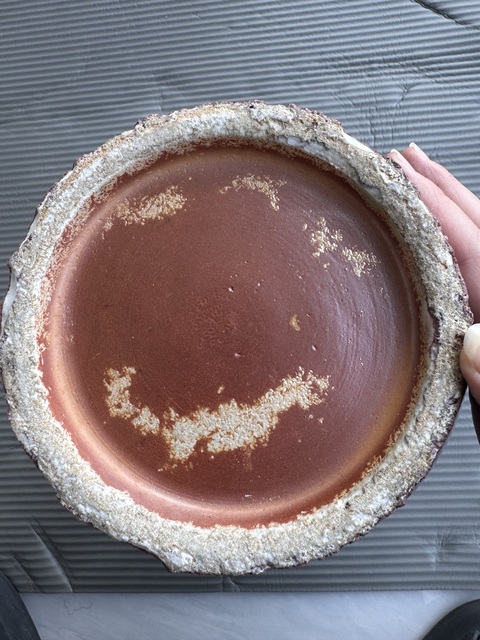 古玩陶瓷郎紅釉撇口瓶真品鑒賞圖