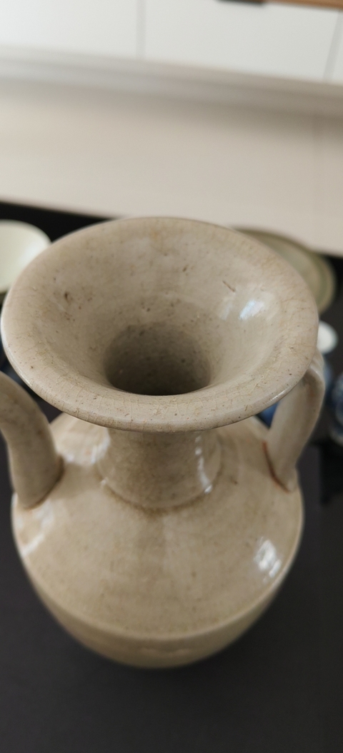 古玩陶瓷青白釉持壺真品鑒賞圖