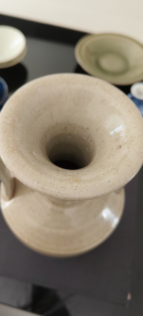 古玩陶瓷青白釉持壺真品鑒賞圖