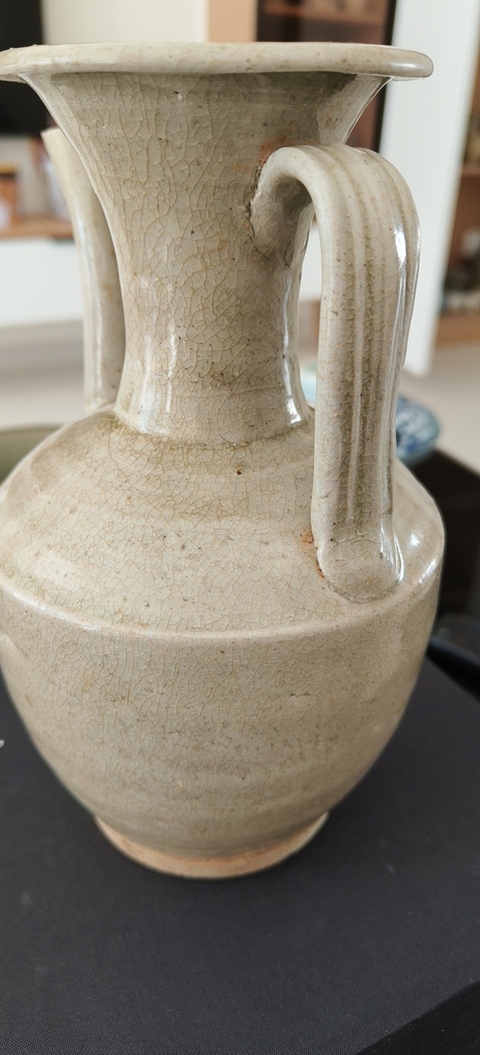 古玩陶瓷青白釉持壺真品鑒賞圖