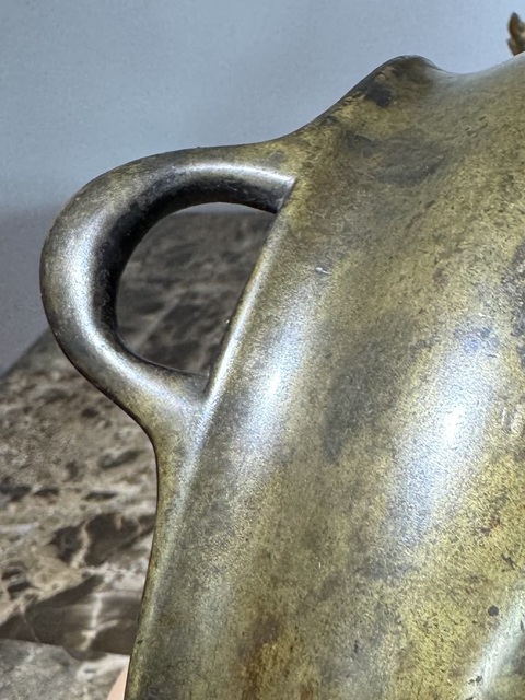 古玩銅器爐子真品鑒賞圖