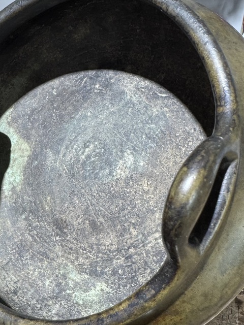 古玩銅器爐子真品鑒賞圖