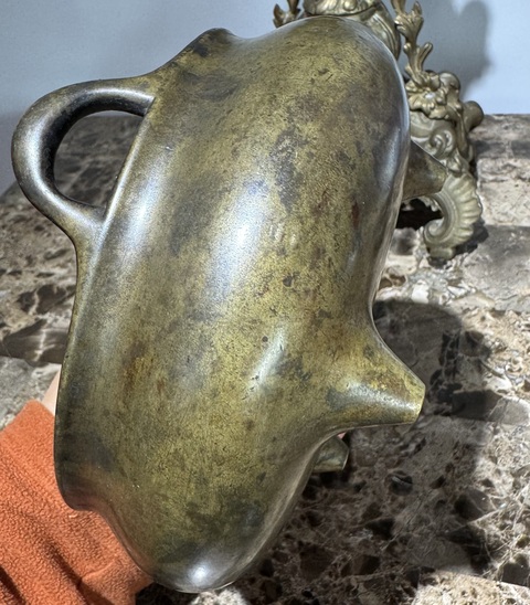 古玩銅器爐子真品鑒賞圖