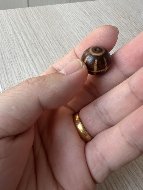 古玩雜項邦提克珠真品鑒賞圖