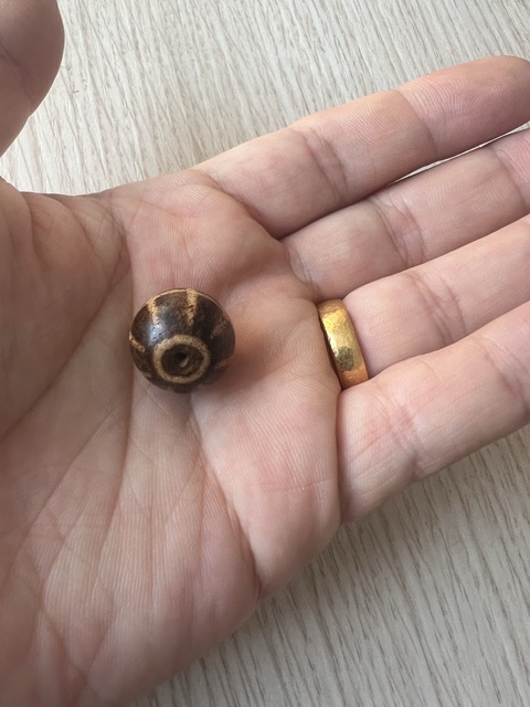 古玩雜項邦提克珠真品鑒賞圖