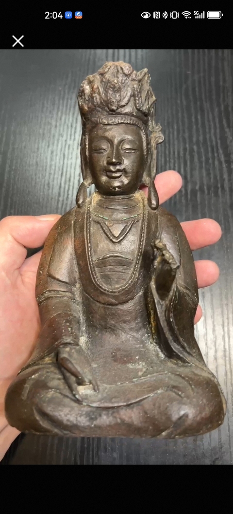 古玩銅器造像真品鑒賞圖