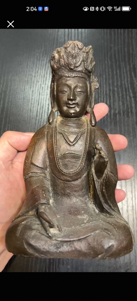 古玩銅器造像真品鑒賞圖