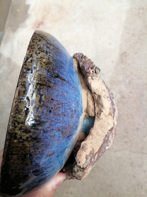 古玩陶瓷鈞窯碗（存疑，須上手）真品鑒賞圖