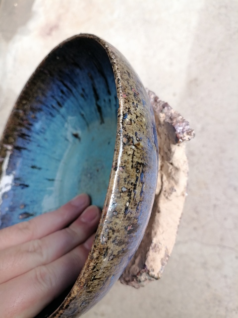 古玩陶瓷鈞窯碗（存疑，須上手）真品鑒賞圖