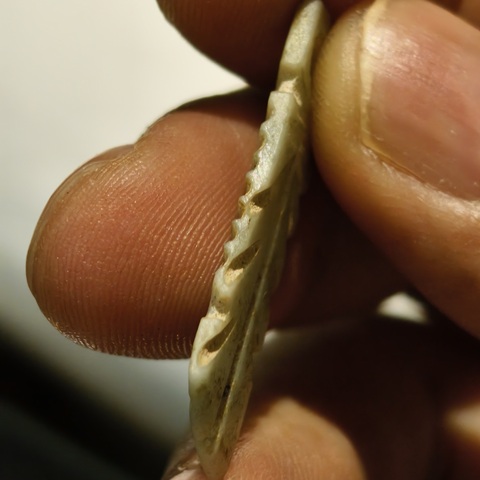 古玩玉器玉魚佩真品鑒賞圖