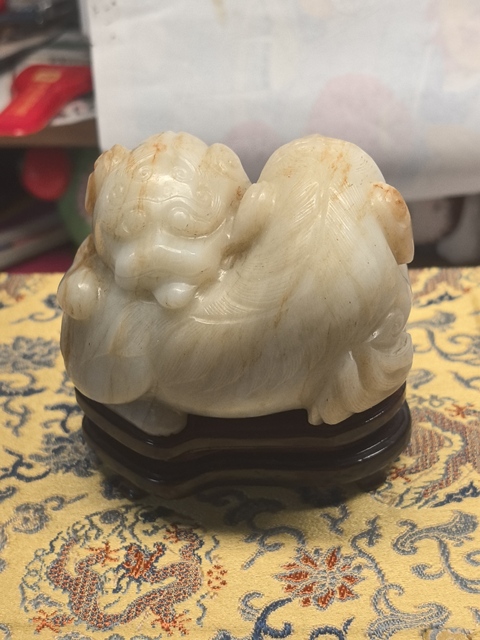 古玩玉器和田玉雕“瑞獸”真品鑒賞圖