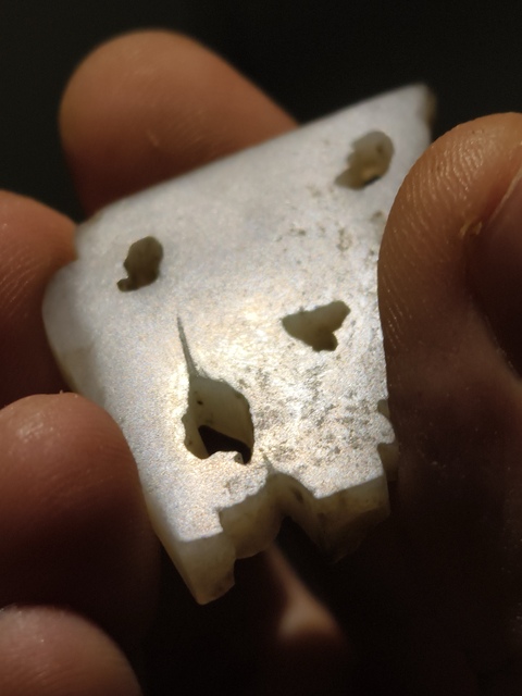 古玩玉器玉鳥真品鑒賞圖