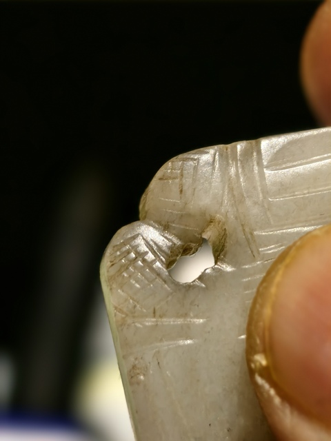 古玩玉器玉鳥真品鑒賞圖