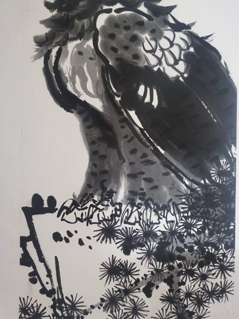 古玩字畫韓美林大師入室弟子中美協會員徐德寬 墨鷹拍賣，當前價格1288元