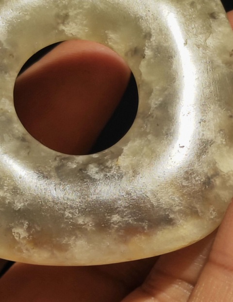 古玩玉器玉璧真品鑒賞圖