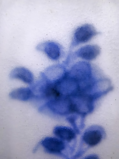 古玩陶瓷仕女花卉紋青花膽瓶真品鑒賞圖