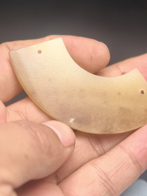 古玩玉器玉璜真品鑒賞圖