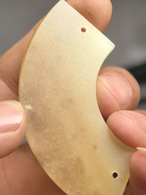 古玩玉器玉璜真品鑒賞圖