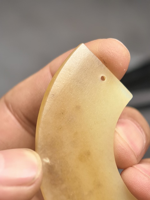 古玩玉器玉璜真品鑒賞圖