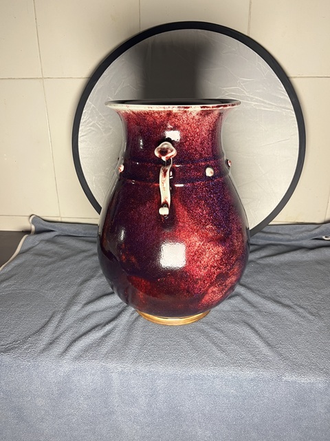 古玩陶瓷鈞窯尊真品鑒賞圖