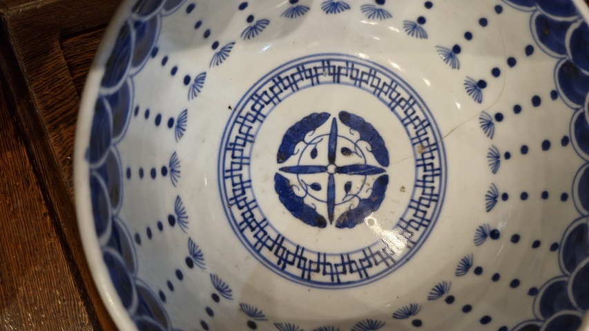 古玩陶瓷青花碗真品鑒賞圖