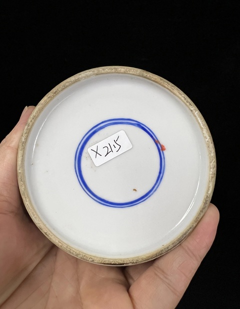 古玩陶瓷晚清小康五彩開窗人物將軍罐拍賣，當前價格2500元