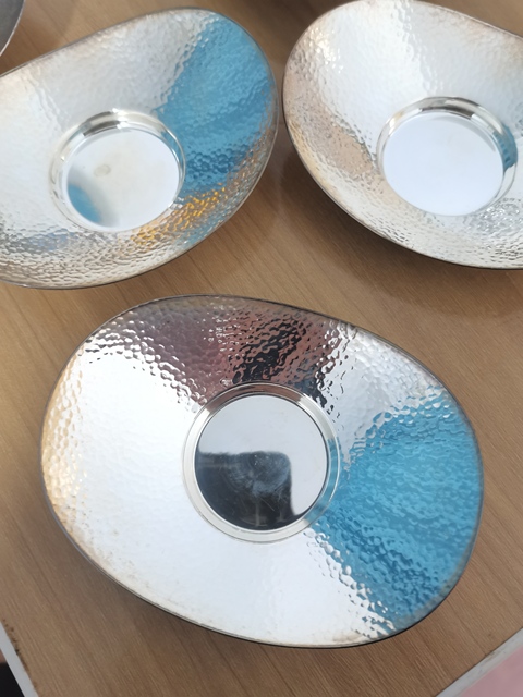 古玩雜項茶托真品鑒賞圖