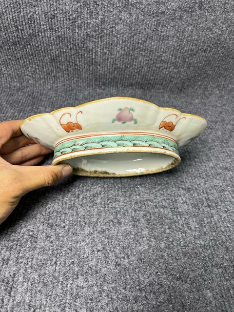 古玩陶瓷粉彩無雙譜供盤拍賣，當前價格1888元