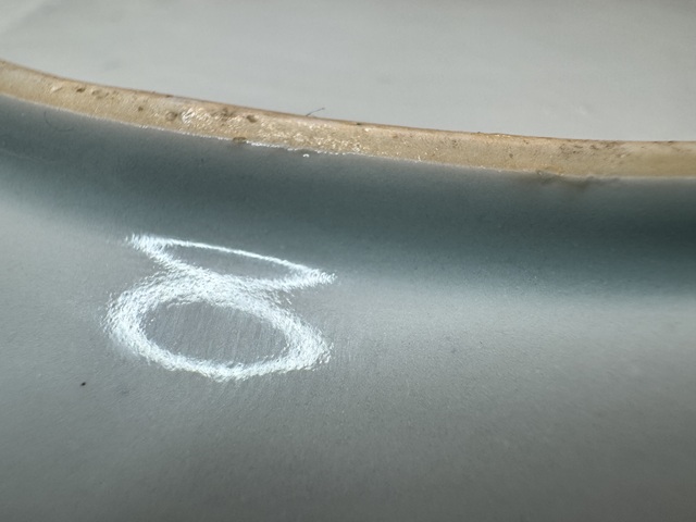 古玩陶瓷乾隆青花盤真品鑒賞圖